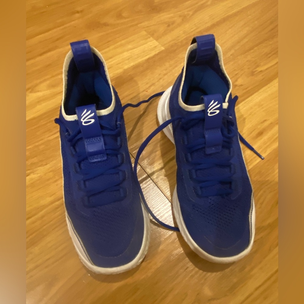 Under Armour Curry Blue Athletic Shoes